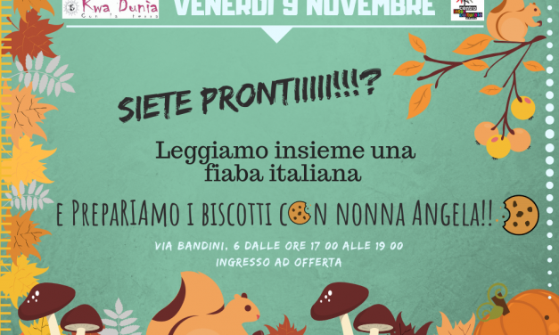 9 novembre 2108 – Venerdì dei Bambini con Nonna Angela